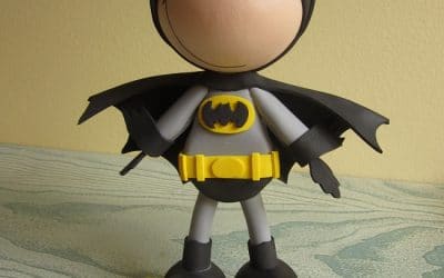 Como hacer fofucho de Batman
