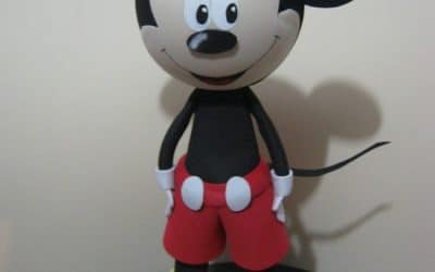 Cómo Hacer un Fofucho de Mickey Mouse