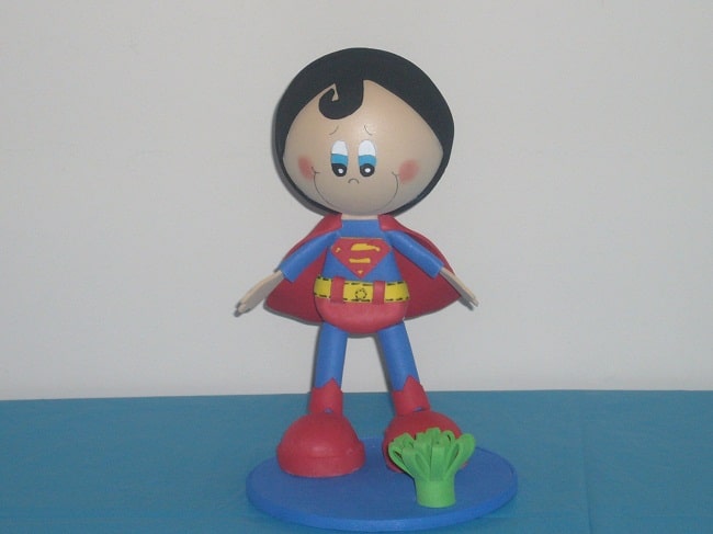 Como hacer fofucho Superman