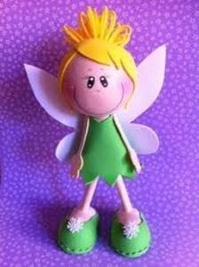 Como hacer una fofucha tinkerbell