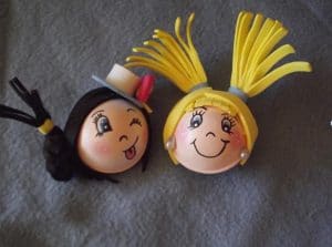 Las cabezas de las fofuchas personalizadas