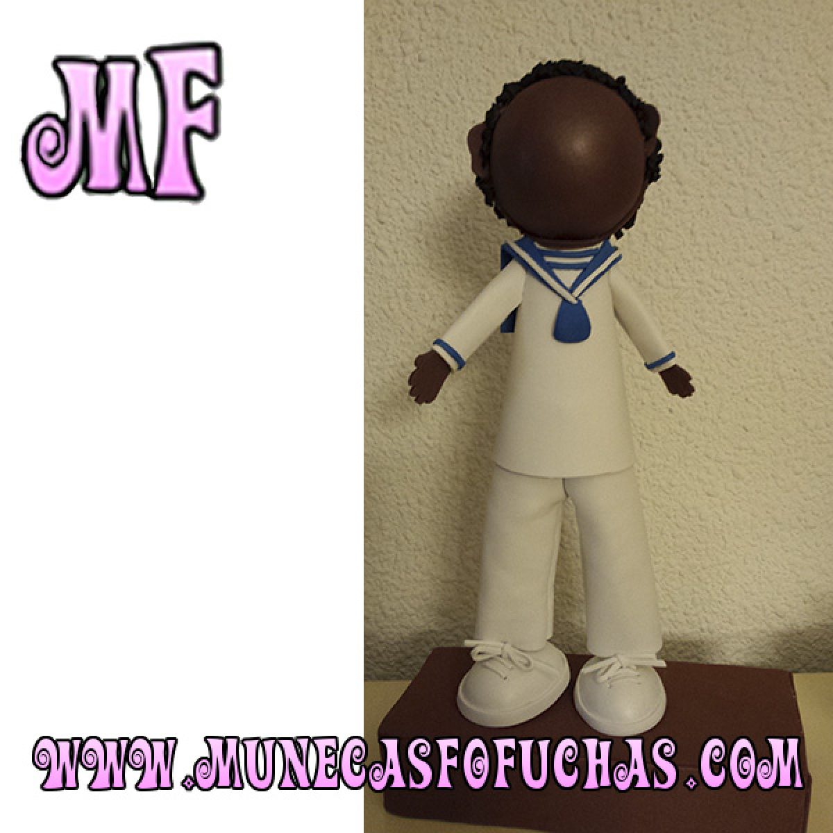 Fofucha Pelo rizado a lo afro Munecas Fofuchas