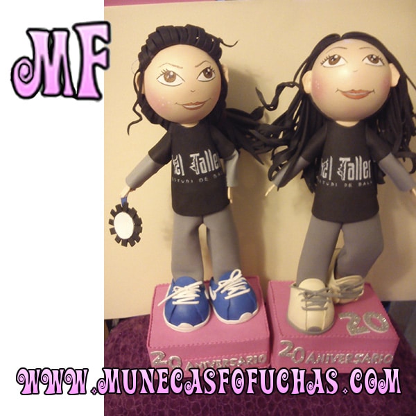 Muñeca Fofucha personalizada de Baile