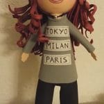 Trabajo Muñeca fofucha personalizada pelirroja Trabajo Fofucha personalizada pelirroja