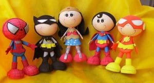 Muñecas Fofuchas de Super Heroes