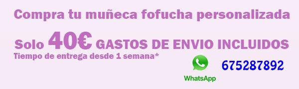 Comprar Fofuchas personalizas 40