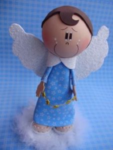 Como hacer muñeca de angelito fofucho