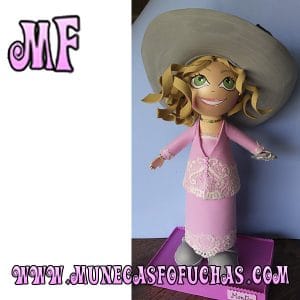 Muñeca Fofucha personalizada 2018 1