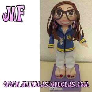 Muñeca Fofucha personalizada 2018 chica 1