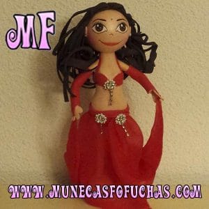 Muñeca Fofucha personalizada 2018 chica bailar