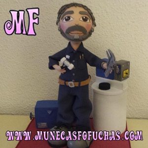 Muñeca Fofucha personalizada 2018 oficio 1