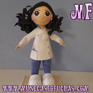 Fofufchas personalizadas bata medico 2019