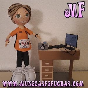 Fofufchas personalizadas deporte con mesa 2019