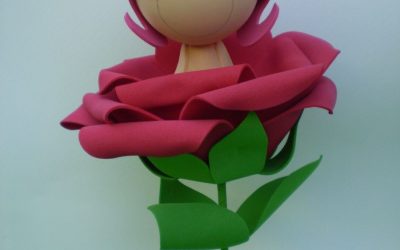 Cómo Hacer una Rosa Fofucha